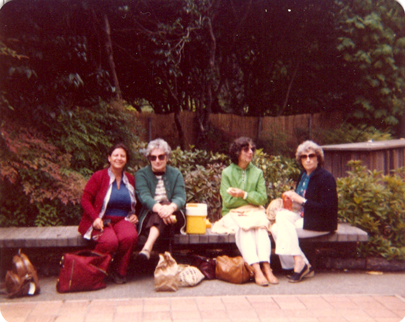 Esther Evilyn Carlson Sonya Wilcomer Eileen Gibbs 8-80